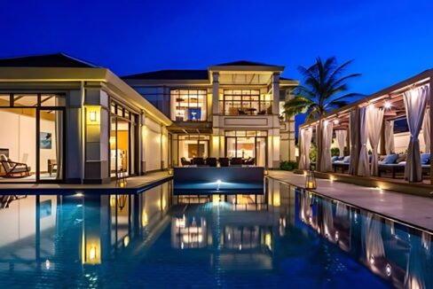 beachfront property in Fusion Villas and Resort Da Nang