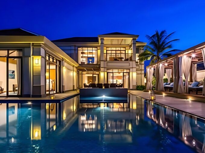 beachfront property in Fusion Villas and Resort Da Nang