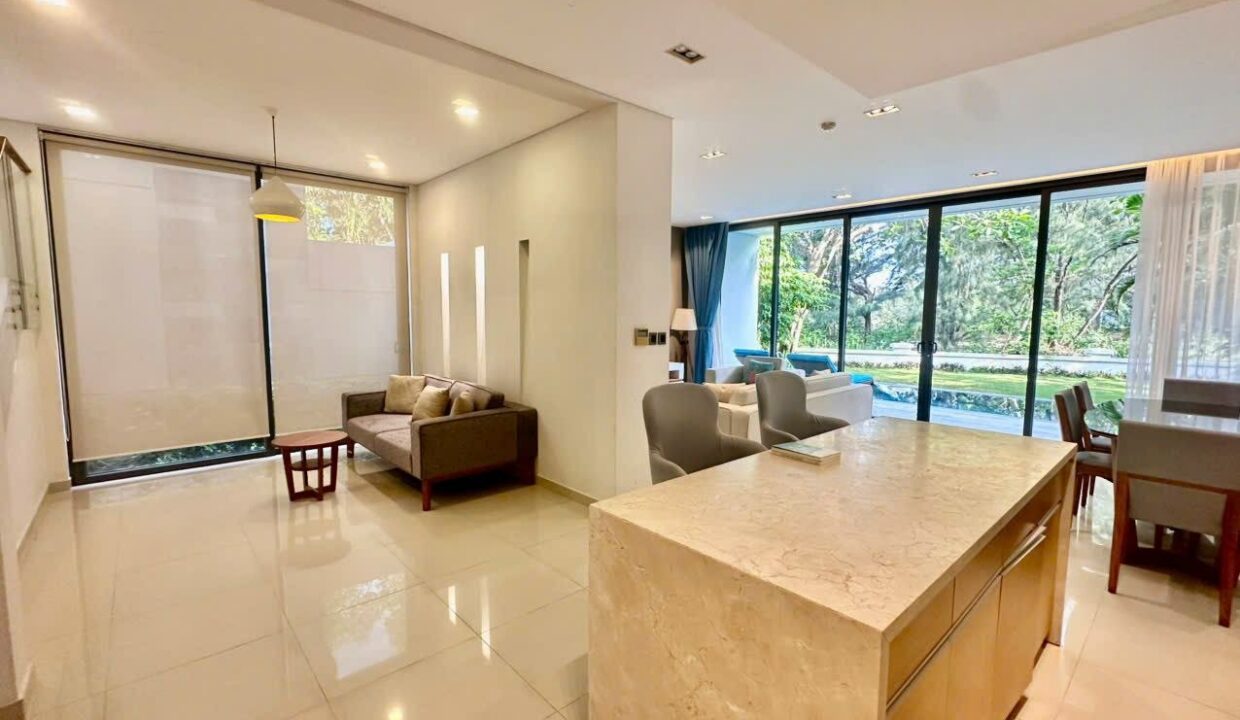 Living Room in The Point Villas Da Nang - Rental from 1800$