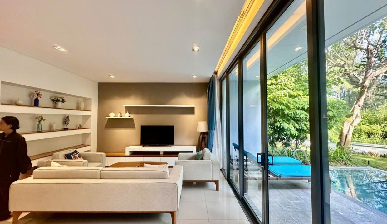 Living Room in The Point Villas Da Nang