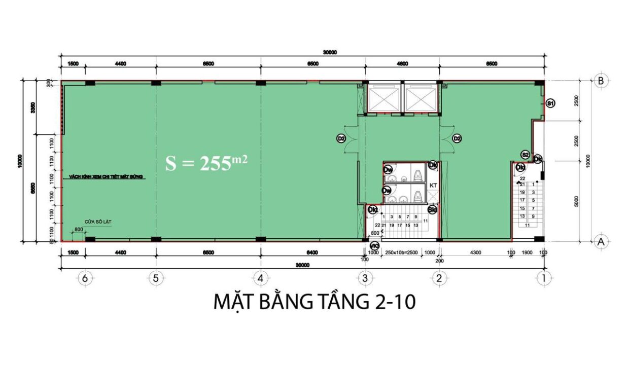 Office space rental near university Da Nang